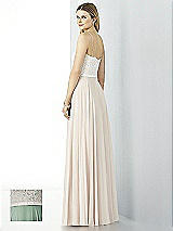 Rear View Thumbnail - Seagrass & Oyster After Six Bridesmaid Dress 6732