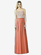 Front View Thumbnail - Terracotta Copper & Oyster After Six Bridesmaid Dress 6732