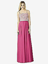 Front View Thumbnail - Tea Rose & Oyster After Six Bridesmaid Dress 6732