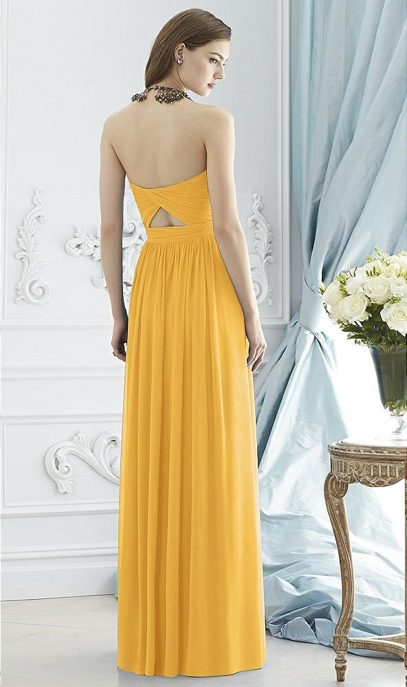 Back View - NYC Yellow Dessy Collection Style 2942