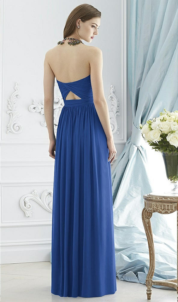 Back View - Classic Blue Dessy Collection Style 2942
