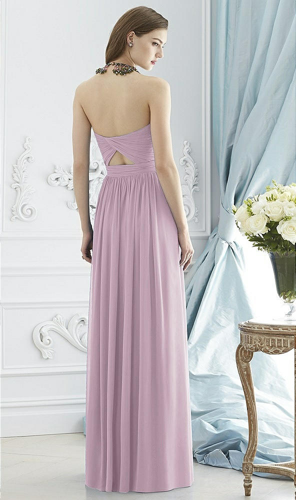 Back View - Suede Rose Dessy Collection Style 2942