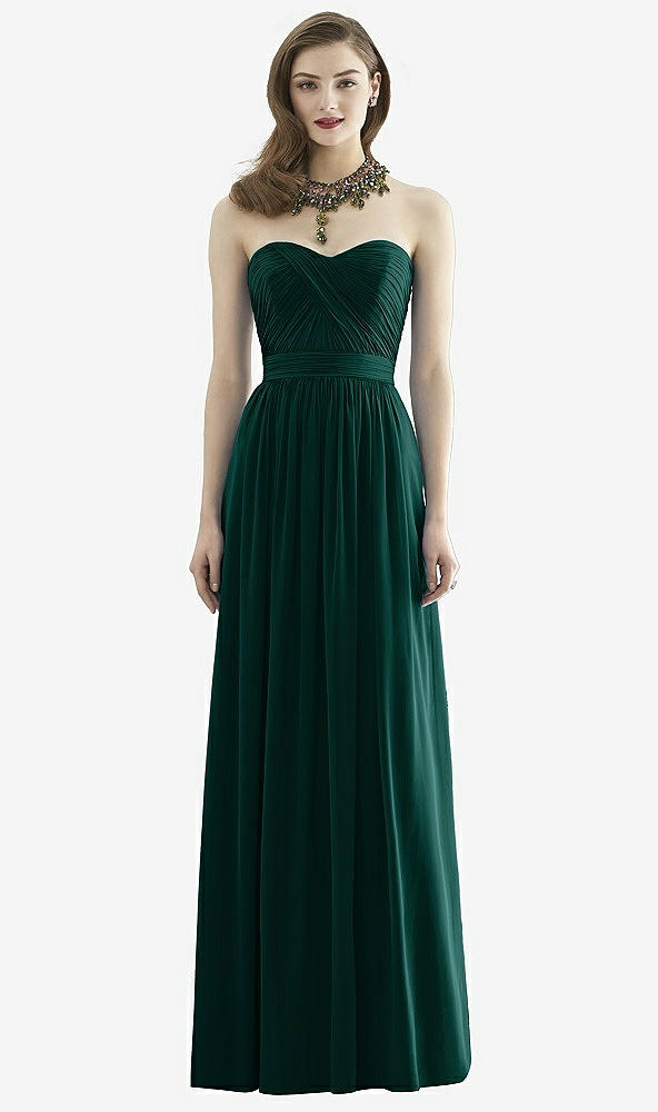 Front View - Evergreen Dessy Collection Style 2942
