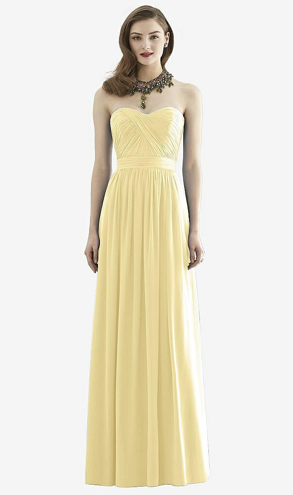 Front View - Pale Yellow Dessy Collection Style 2942