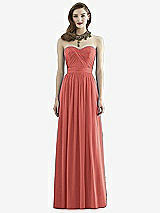 Front View Thumbnail - Coral Pink Dessy Collection Style 2942