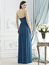 Rear View Thumbnail - Dusk Blue Dessy Collection Style 2943