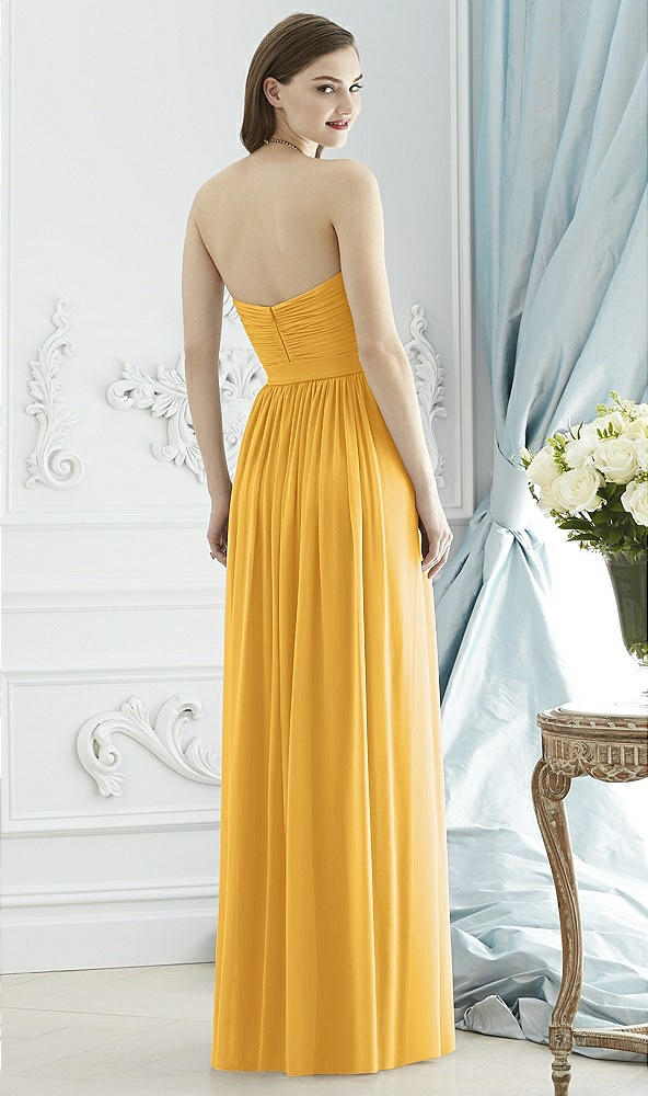 Back View - NYC Yellow Dessy Collection Style 2943