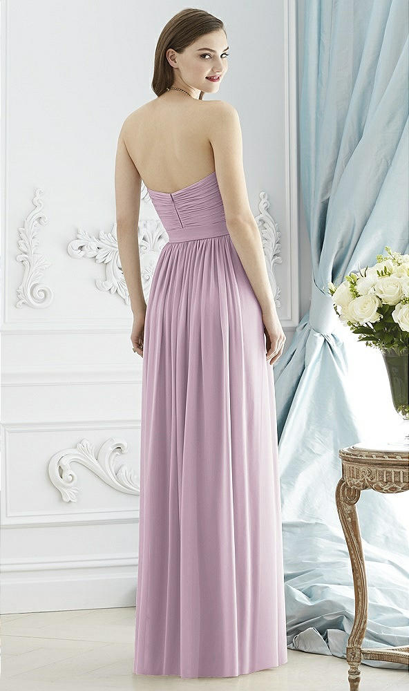Back View - Suede Rose Dessy Collection Style 2943