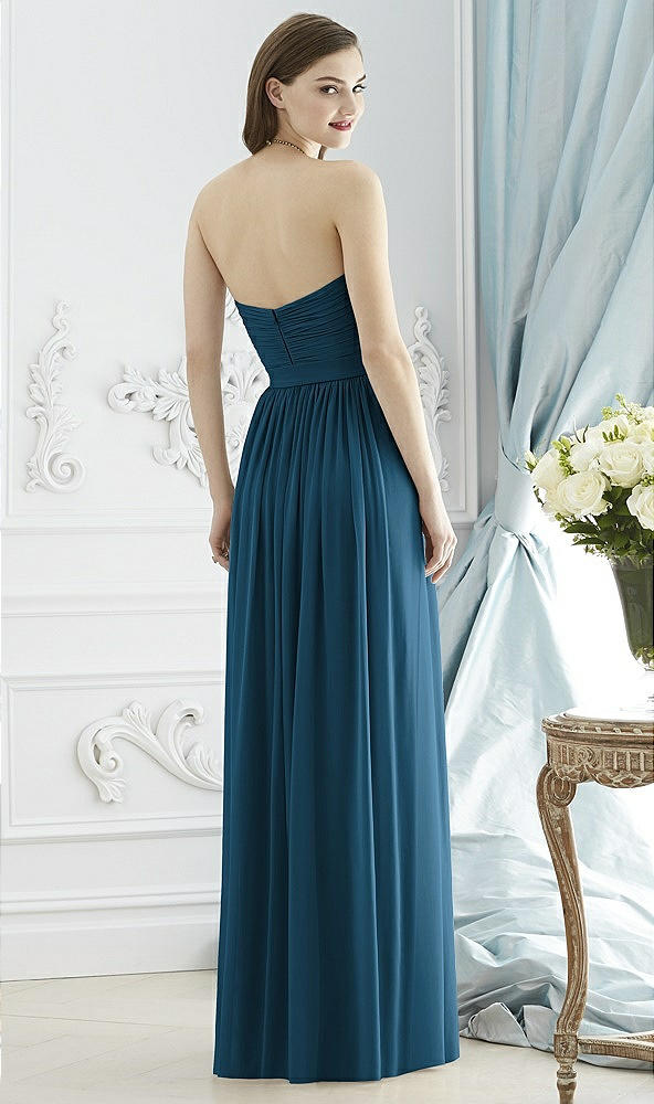 Back View - Atlantic Blue Dessy Collection Style 2943