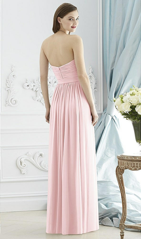 Back View - Ballet Pink Dessy Collection Style 2943