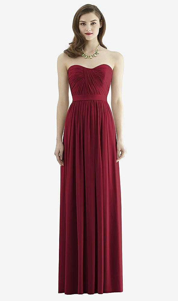 Front View - Burgundy Dessy Collection Style 2943