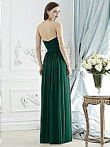 Rear View Thumbnail - Hunter Green Dessy Collection Style 2943