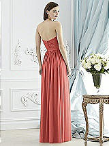Rear View Thumbnail - Coral Pink Dessy Collection Style 2943
