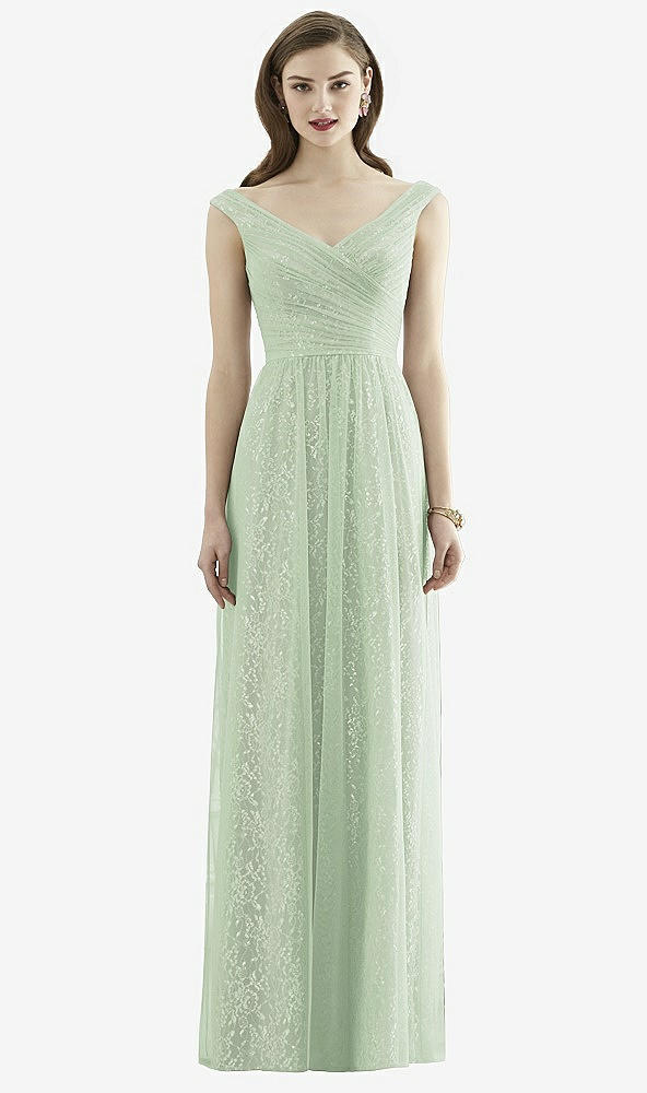 Front View - Celadon & Oyster Dessy Collection Style 2946