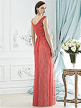 Rear View Thumbnail - Perfect Coral & Oyster Dessy Collection Style 2946