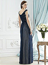 Rear View Thumbnail - Midnight Navy & Oyster Dessy Collection Style 2946