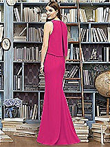 Rear View Thumbnail - Think Pink Lela Rose Bridesmaid Style LR220