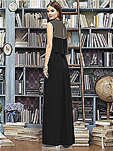 Rear View Thumbnail - Black Lela Rose Bridesmaid Style LR222