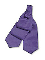Rear View Thumbnail - Regalia - PANTONE Ultra Violet Yarn-Dyed Cravats by After Six