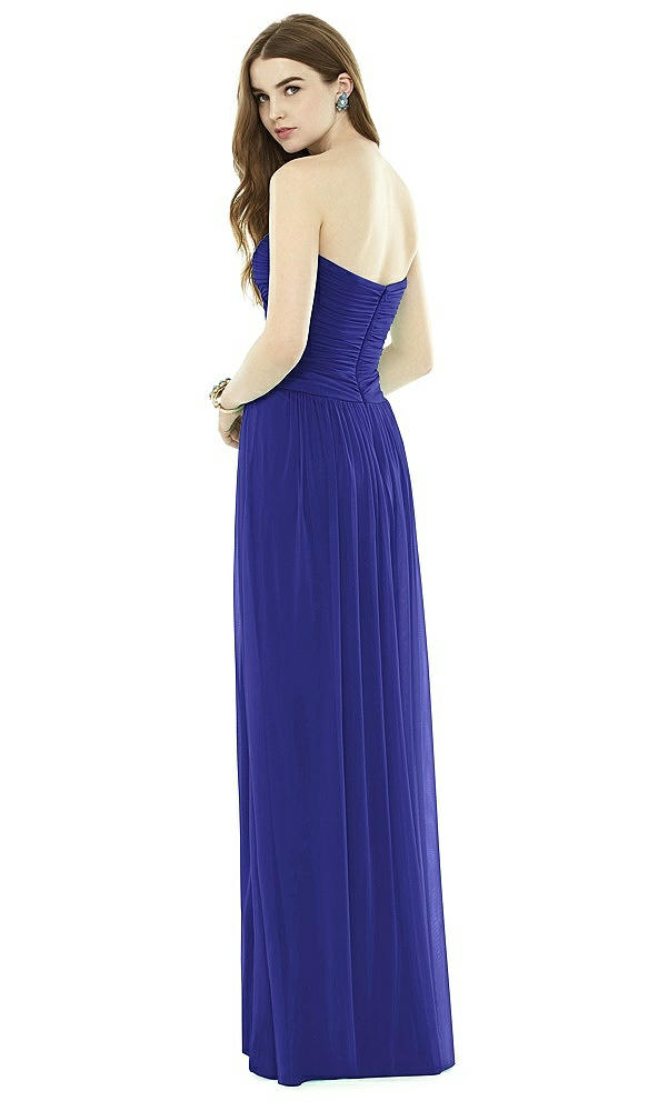 Back View - Electric Blue Alfred Sung Style D721