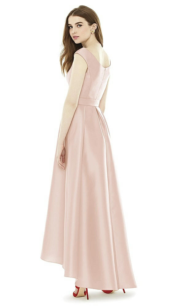 Back View - Cameo Alfred Sung Bridesmaid Dress D722