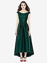 Front View Thumbnail - Evergreen Alfred Sung Bridesmaid Dress D722