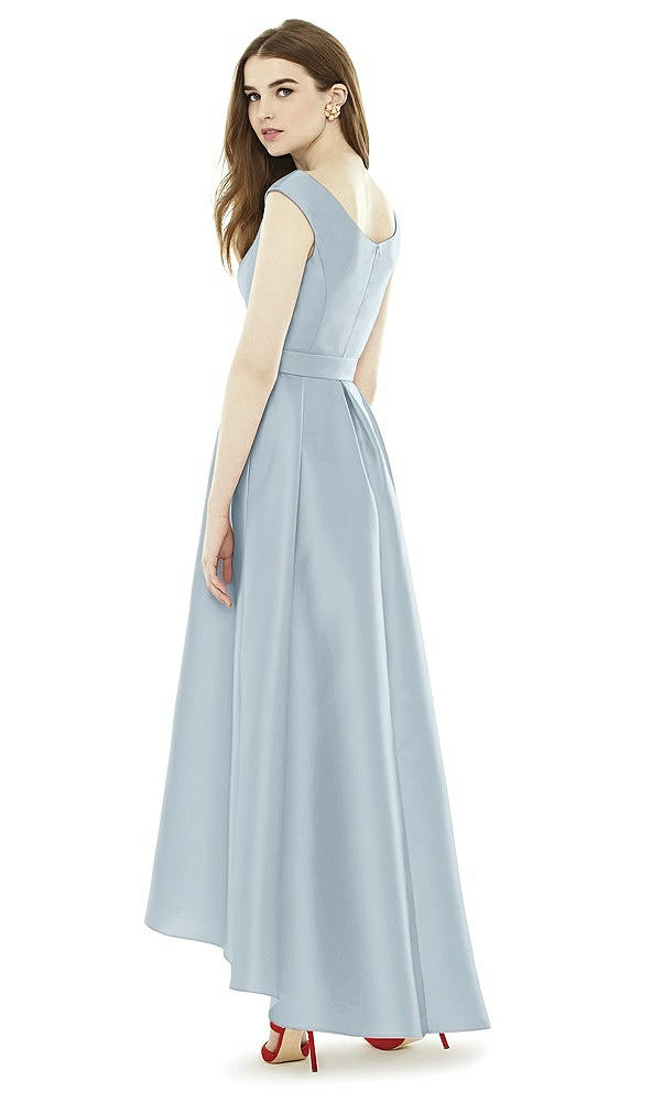 Back View - Mist Alfred Sung Bridesmaid Dress D722