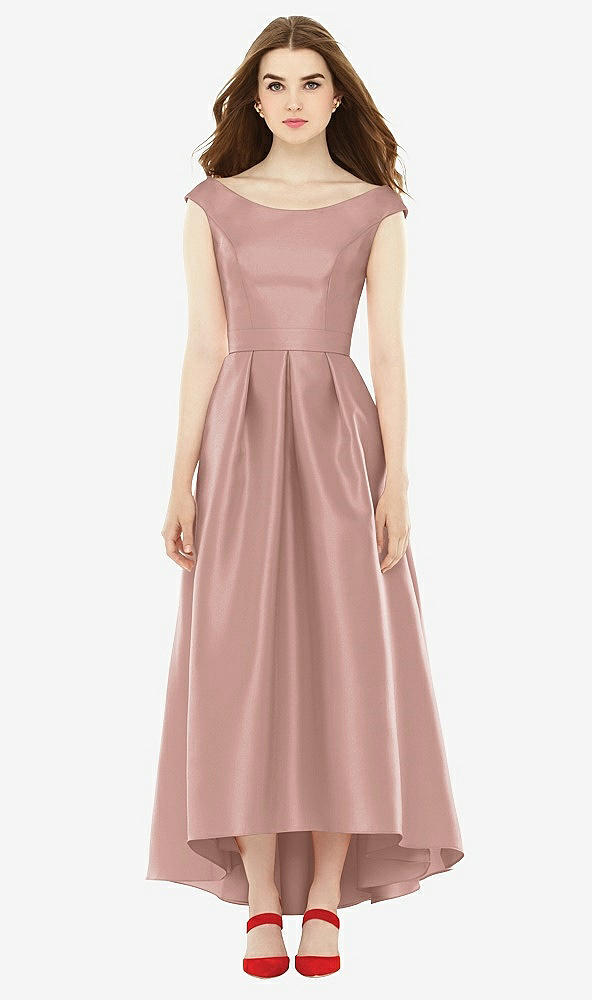 Front View - Neu Nude Alfred Sung Bridesmaid Dress D722