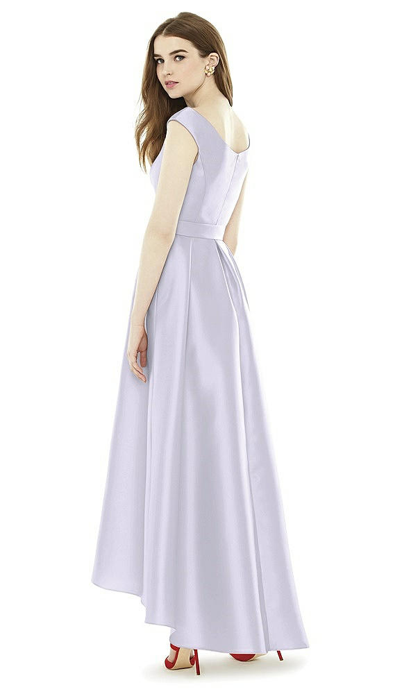 Back View - Silver Dove Alfred Sung Bridesmaid Dress D722