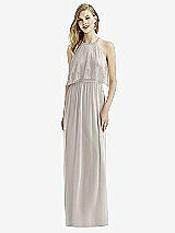 Front View Thumbnail - Oyster After Six Bridesmaid Dress 6733