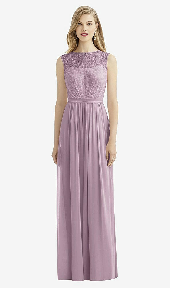Front View - Suede Rose After Six Bridesmaid Dress 6734