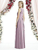 Rear View Thumbnail - Suede Rose After Six Bridesmaid Dress 6734
