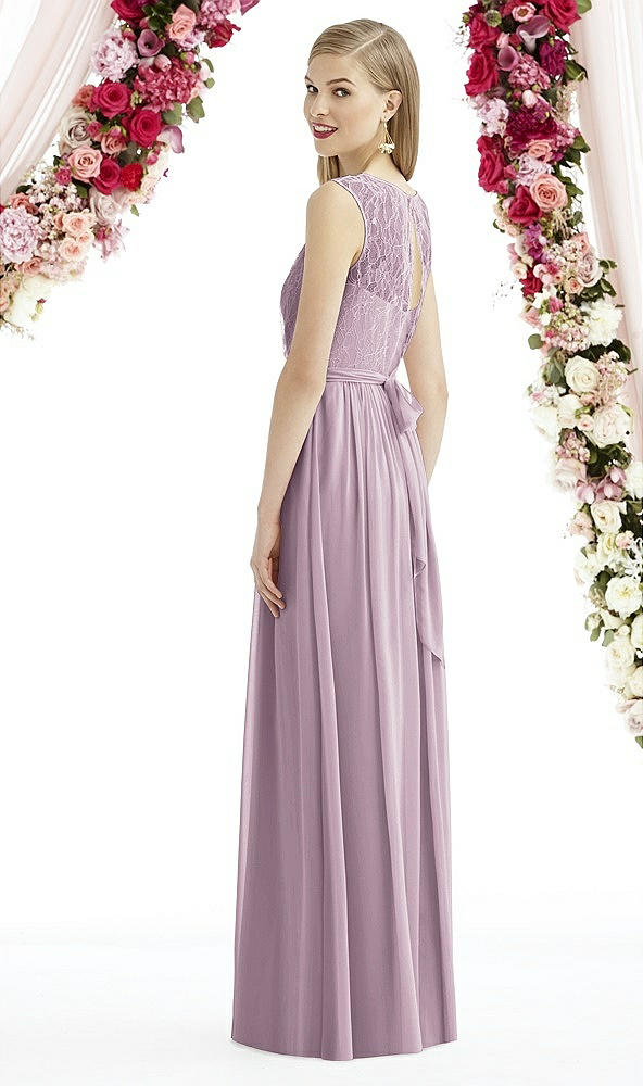 Back View - Suede Rose After Six Bridesmaid Dress 6734