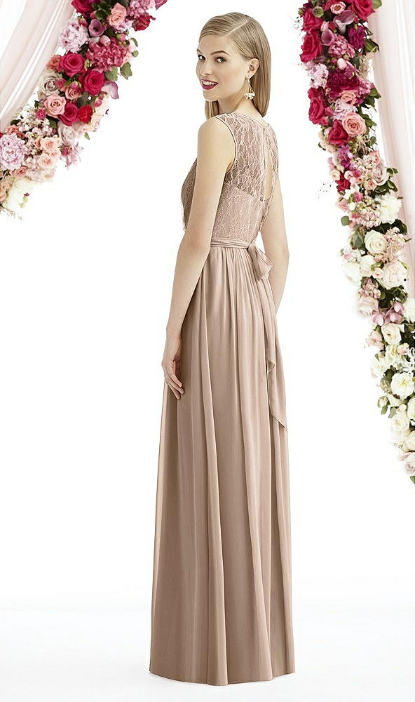 Back View - Topaz After Six Bridesmaid Dress 6734