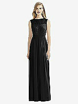 Front View Thumbnail - Black After Six Bridesmaid Dress 6734