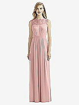 Front View Thumbnail - Rose - PANTONE Rose Quartz After Six Bridesmaid Dress 6734