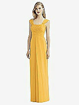 Front View Thumbnail - NYC Yellow After Six Bridesmaid Dress 6735