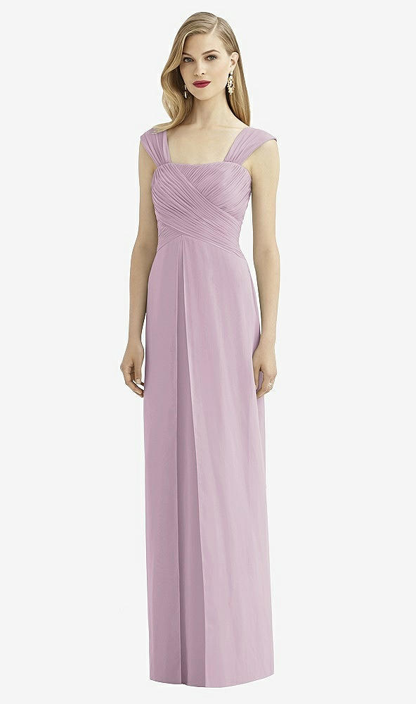 Front View - Suede Rose After Six Bridesmaid Dress 6735