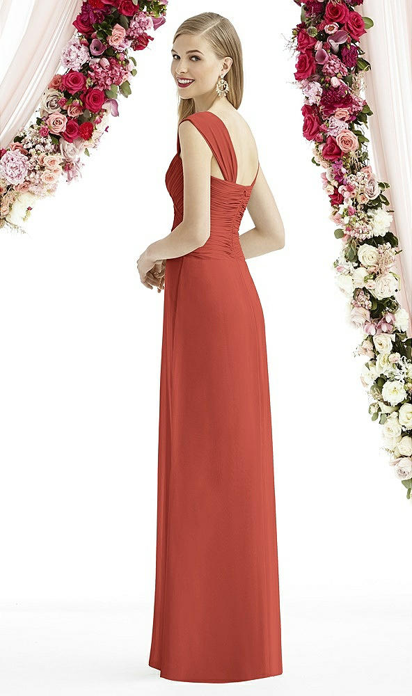 Back View - Amber Sunset After Six Bridesmaid Dress 6735