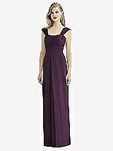 Front View Thumbnail - Aubergine After Six Bridesmaid Dress 6735