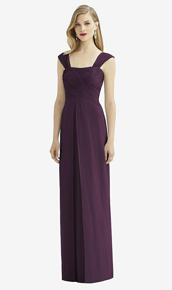 Front View - Aubergine After Six Bridesmaid Dress 6735