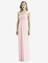Front View Thumbnail - Ballet Pink After Six Bridesmaid Dress 6735