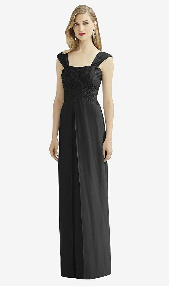 Front View - Black After Six Bridesmaid Dress 6735