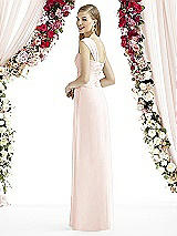 Rear View Thumbnail - Blush After Six Bridesmaid Dress 6735