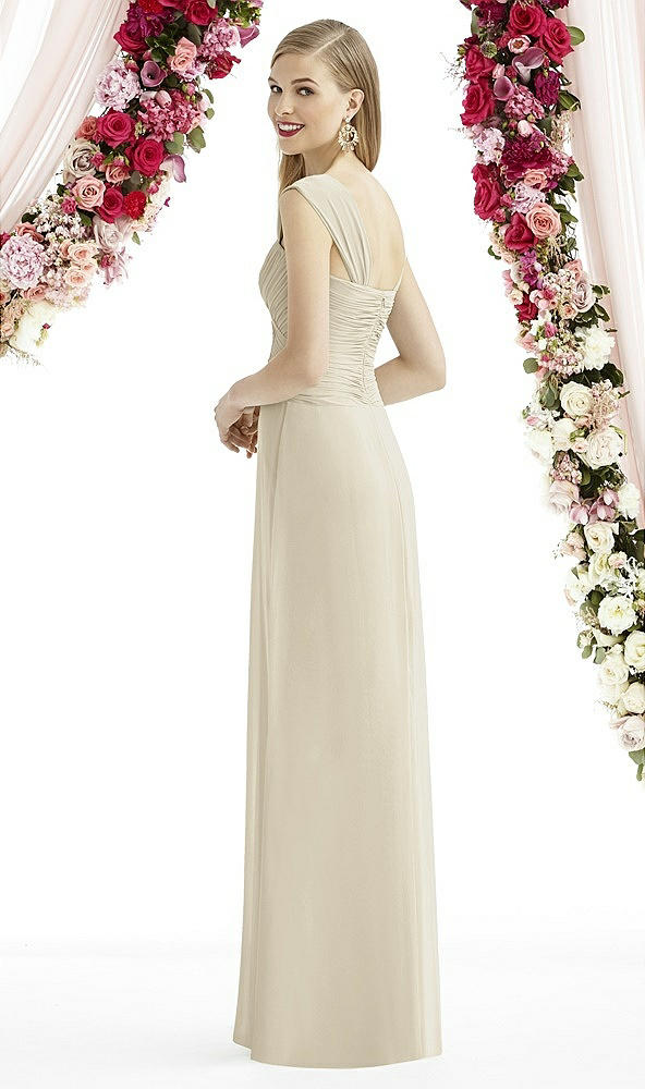 Back View - Champagne After Six Bridesmaid Dress 6735