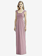 Front View Thumbnail - Dusty Rose After Six Bridesmaid Dress 6735