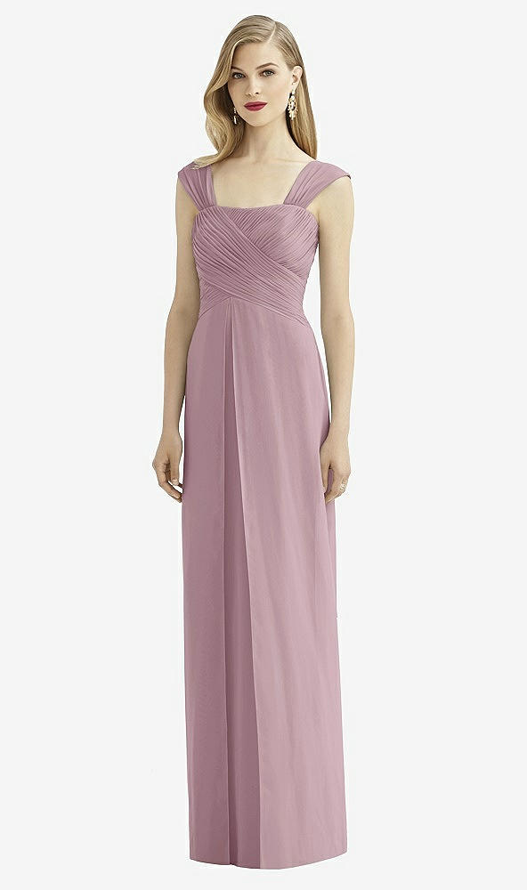 Front View - Dusty Rose After Six Bridesmaid Dress 6735