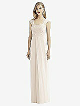 Front View Thumbnail - Oat After Six Bridesmaid Dress 6735