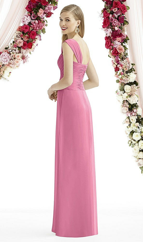 Back View - Orchid Pink After Six Bridesmaid Dress 6735