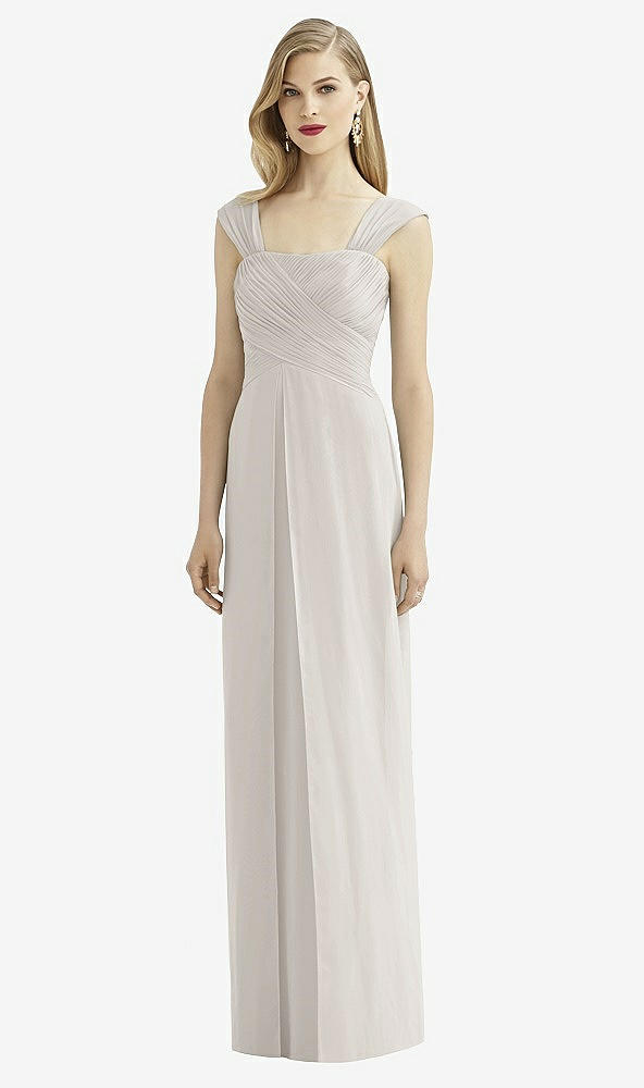 Front View - Oyster After Six Bridesmaid Dress 6735